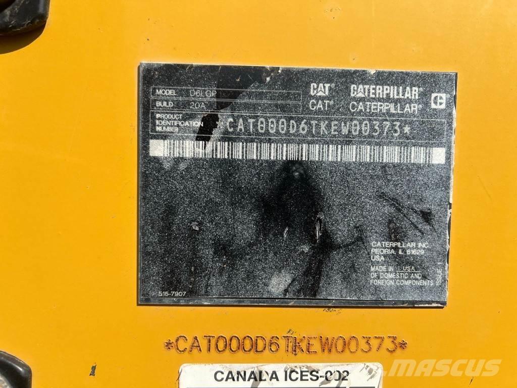 CAT D6 LGP Pásové dozéry