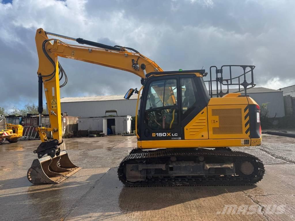 JCB 150 X Pásové rýpadlá