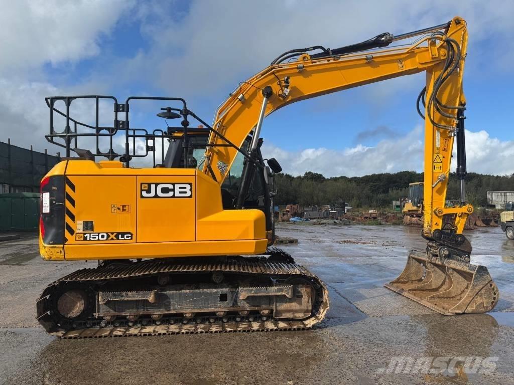 JCB 150 X Pásové rýpadlá