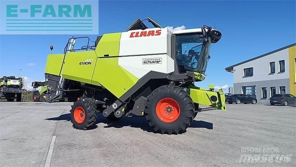 CLAAS evion 410 Kombinované zberacie stroje
