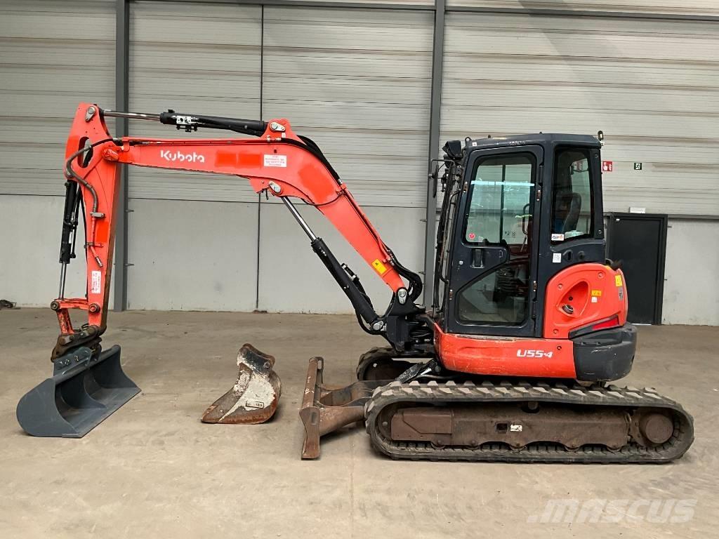 Kubota U 55-4 Mini rýpadlá < 7t
