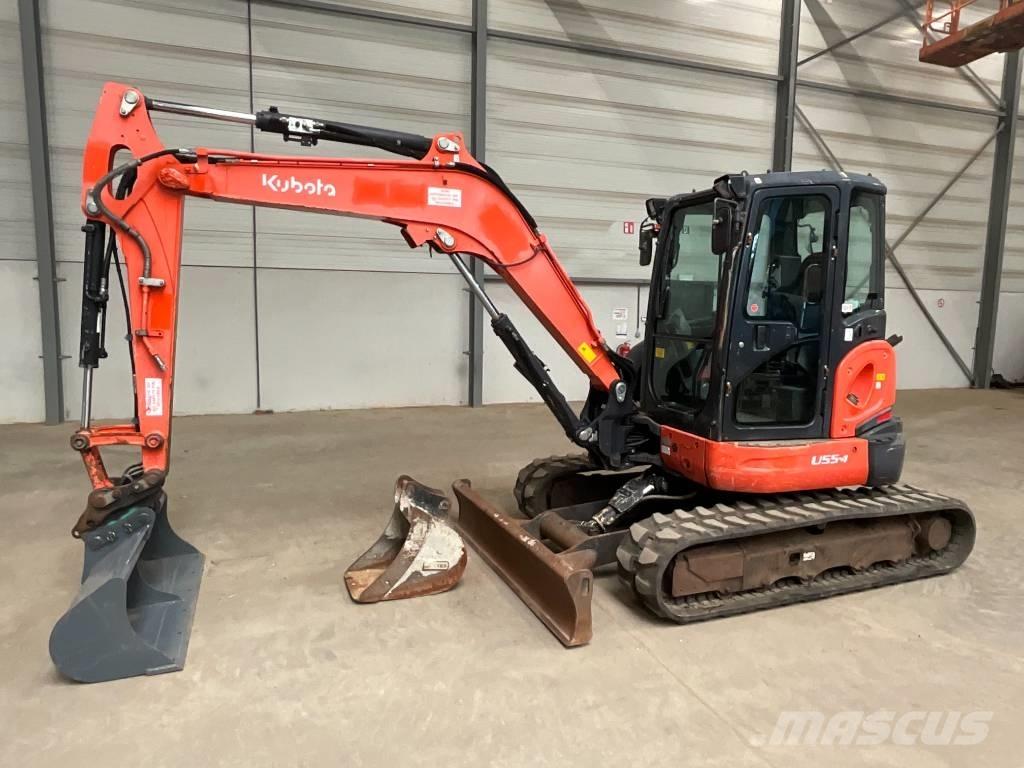Kubota U 55-4 Mini rýpadlá < 7t