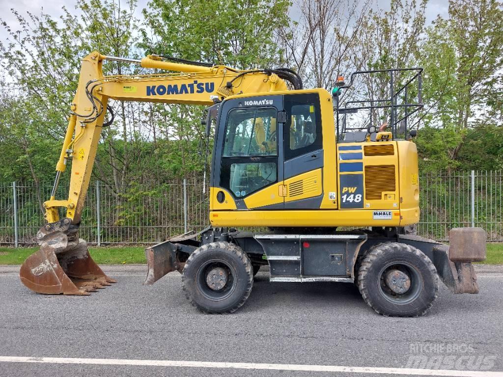 Komatsu PW148-11 Kolesové rýpadlá