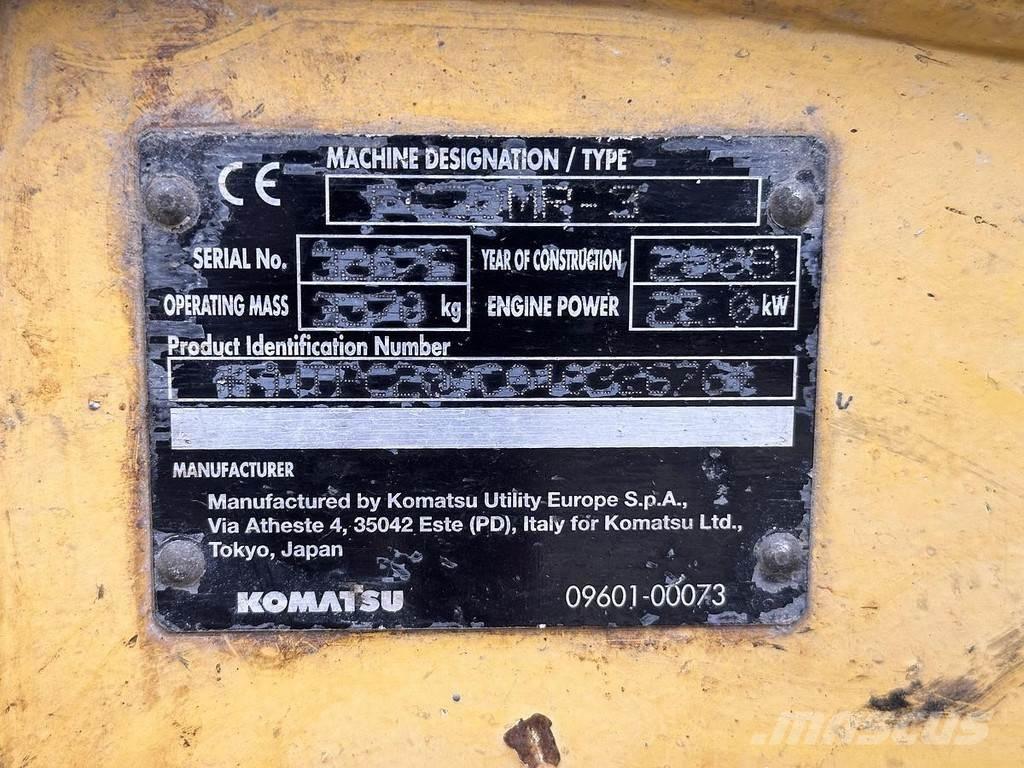 Komatsu PC30 Mini rýpadlá < 7t