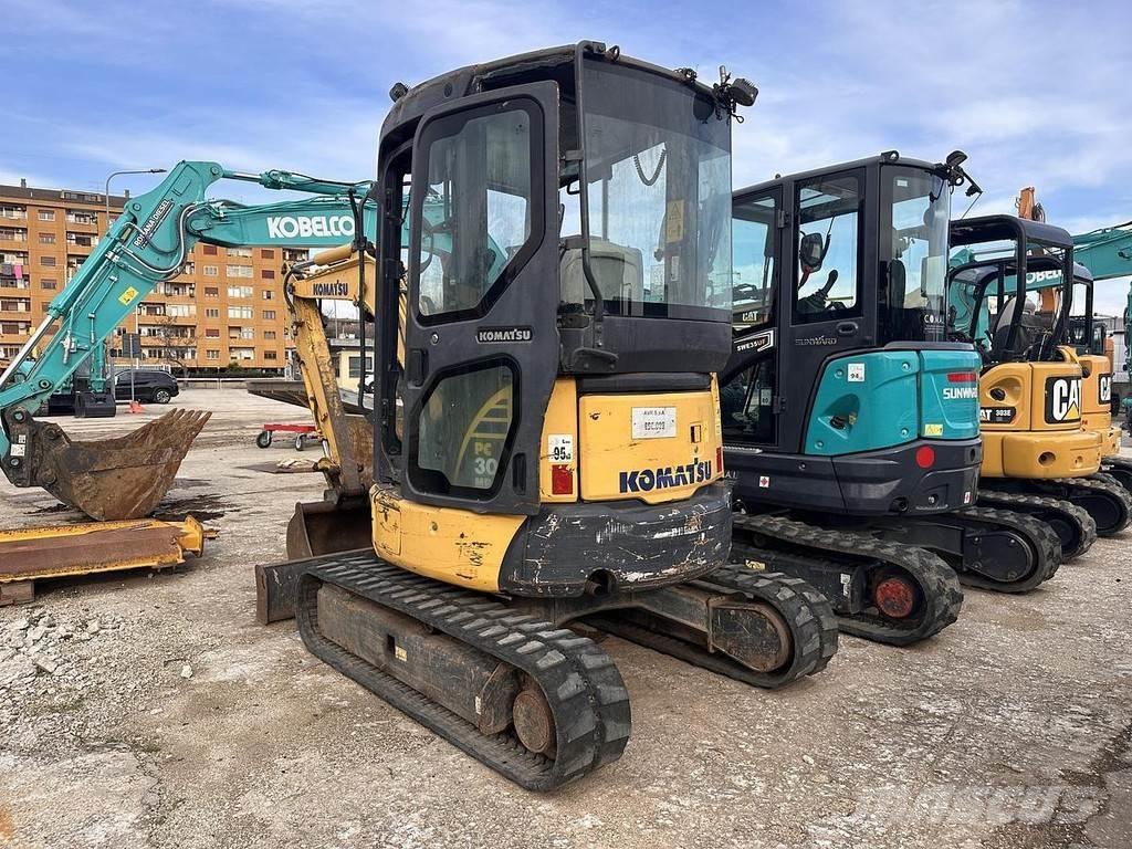 Komatsu PC30 Mini rýpadlá < 7t