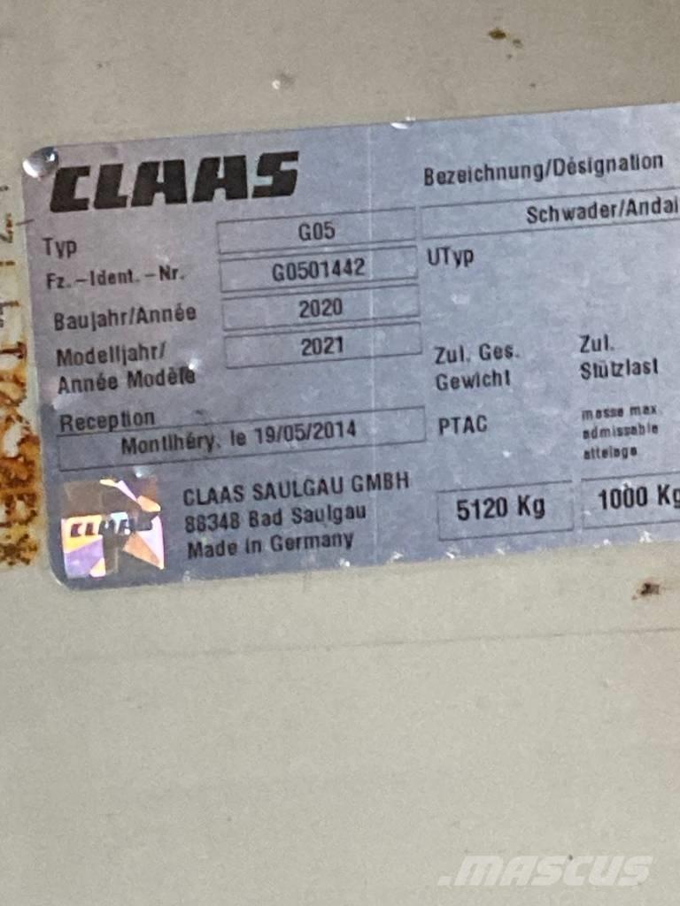 CLAAS LINER 4000 HHA Obracače a zhrabovače sena