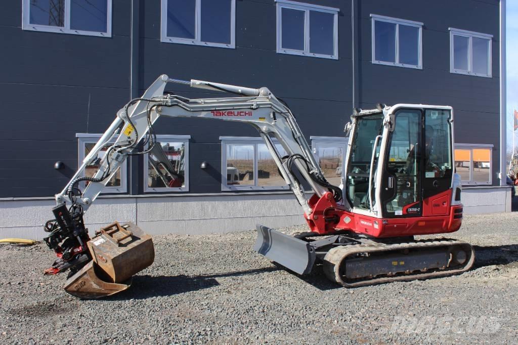Takeuchi TB 250 Mini rýpadlá < 7t