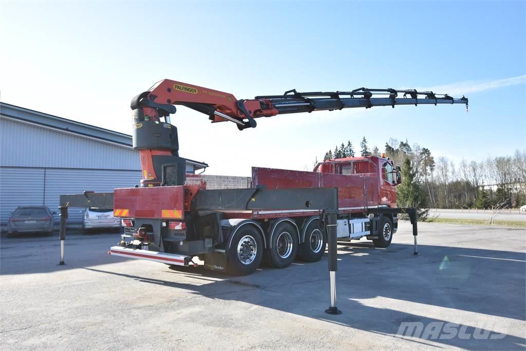 Scania G440 8X4 Autožeriavy, hydraulické ruky