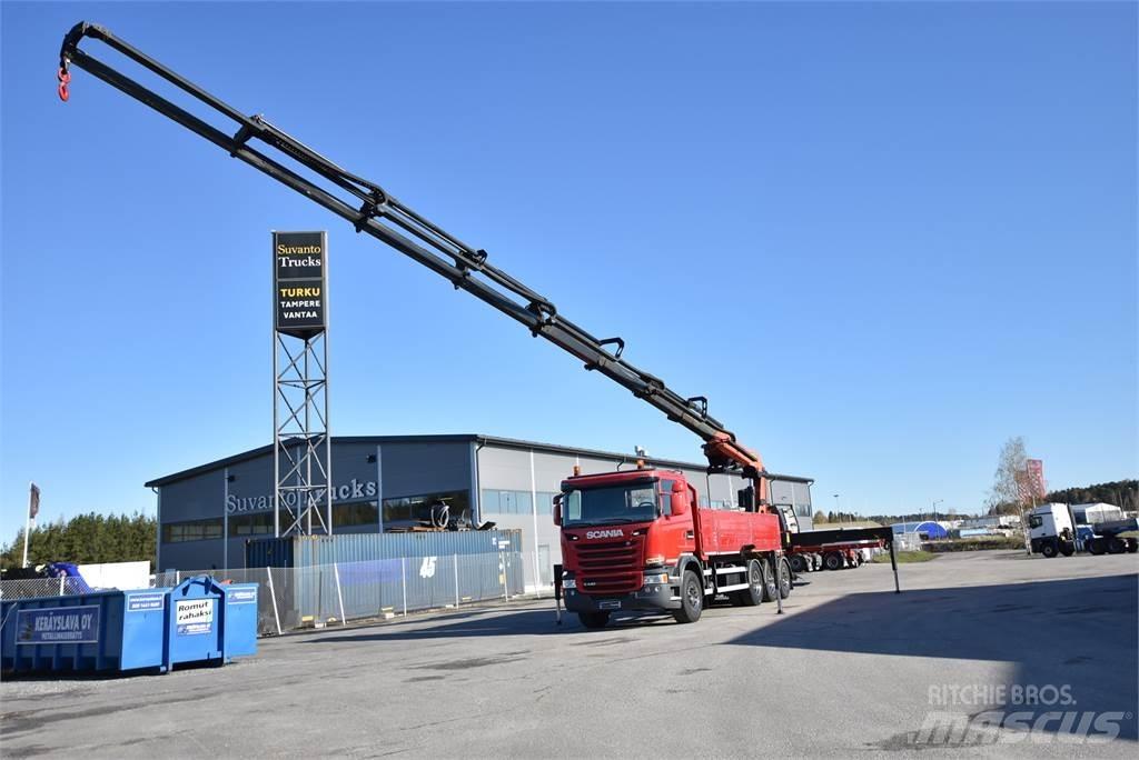 Scania G440 8X4 Autožeriavy, hydraulické ruky