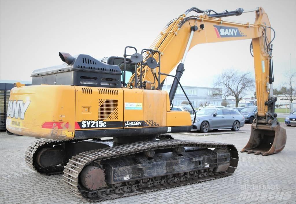 Sany SY 215 C Pásové rýpadlá