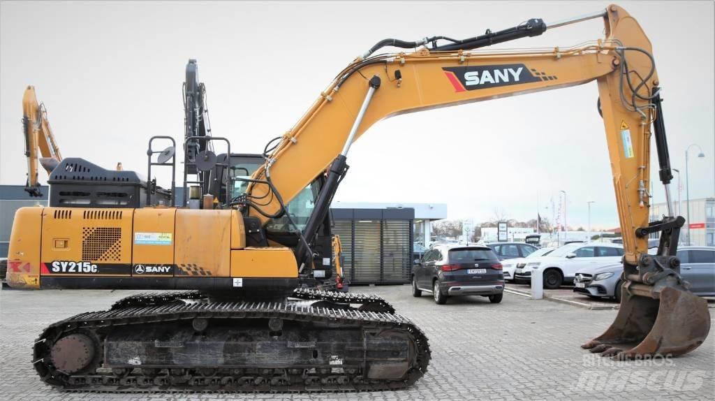 Sany SY 215 C Pásové rýpadlá