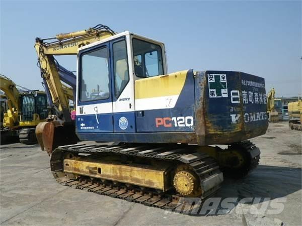 Komatsu PC120-5 Pásové rýpadlá