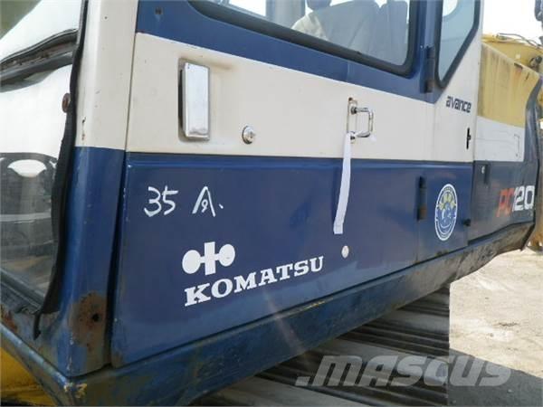 Komatsu PC120-5 Pásové rýpadlá