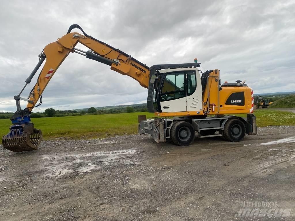 Liebherr LH 22 Pásové rýpadlá