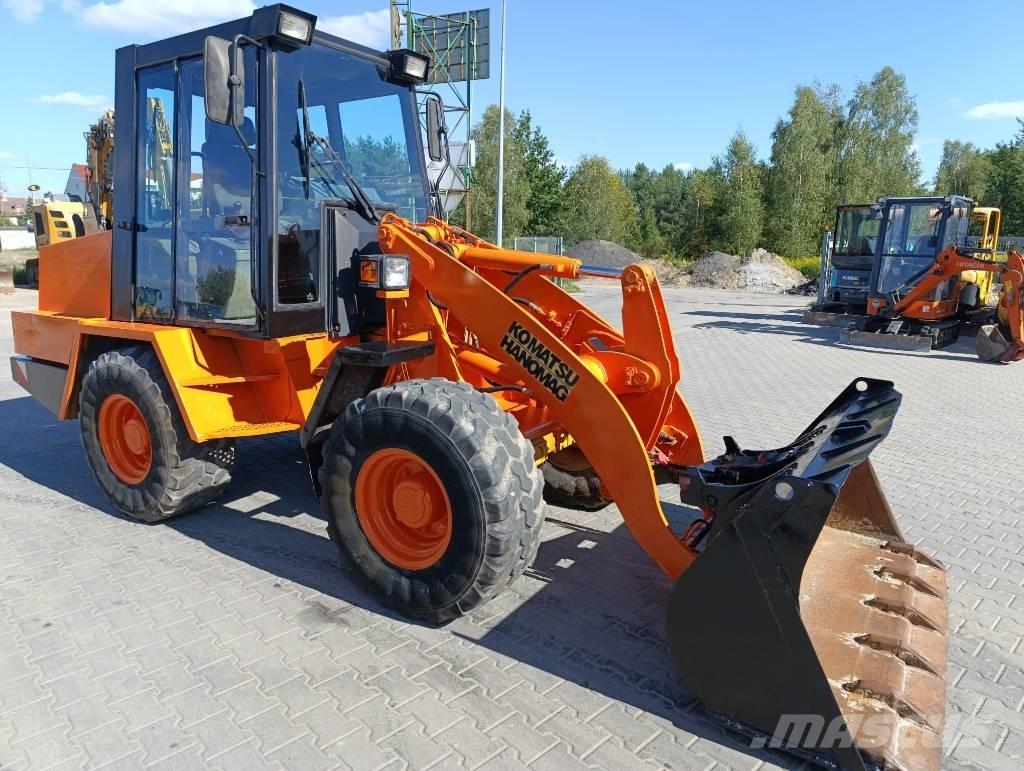 Hanomag 15 F Kolesové nakladače