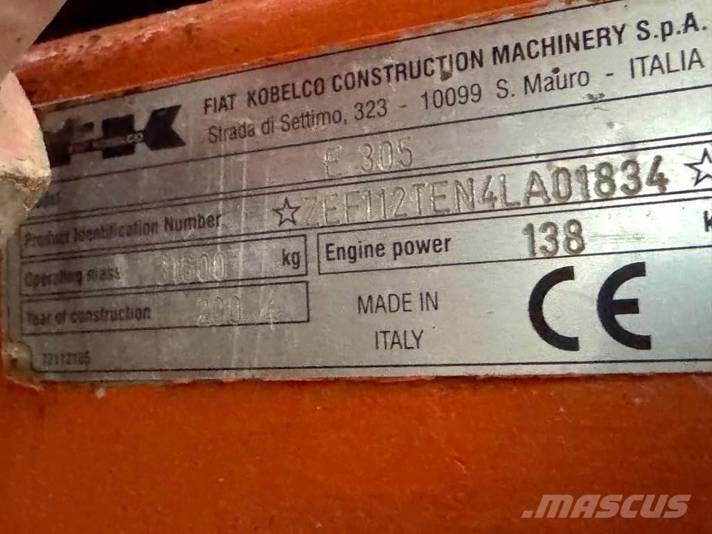 Fiat KOBELCO E305 Špeciálne bagre