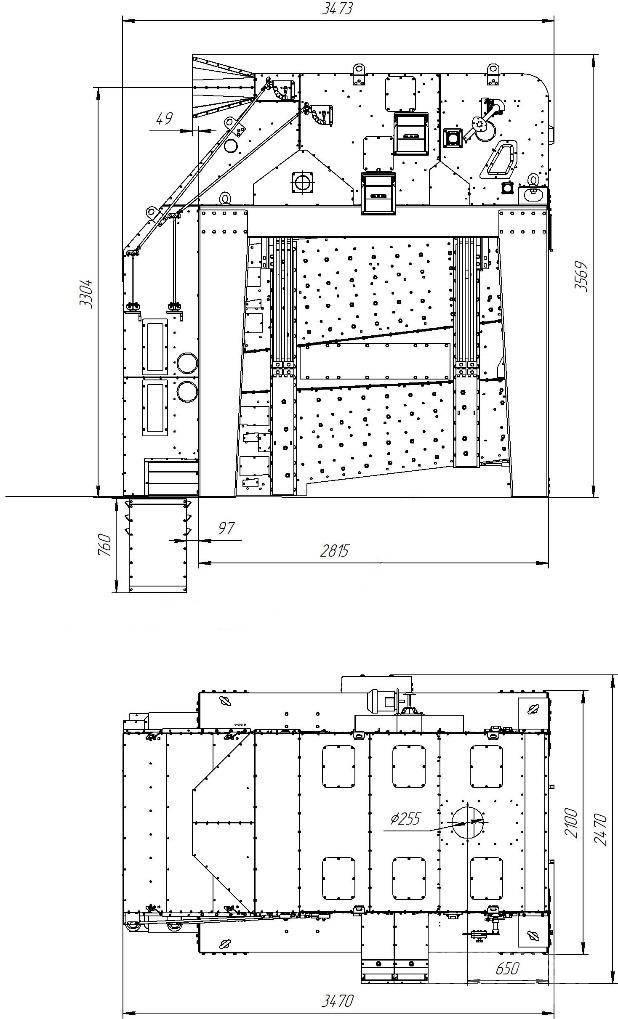  4 GRAIN SVR-120 Zariadenia na čistenie zrna