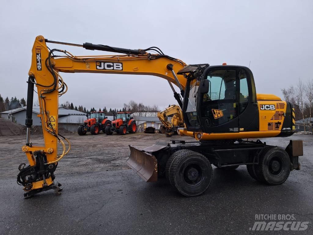 JCB JS 145 W Kolesové rýpadlá