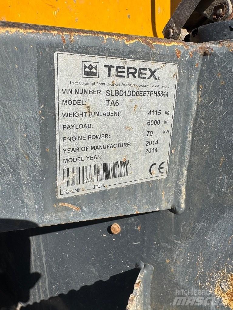 Terex TA 6 Stavebné sklápače