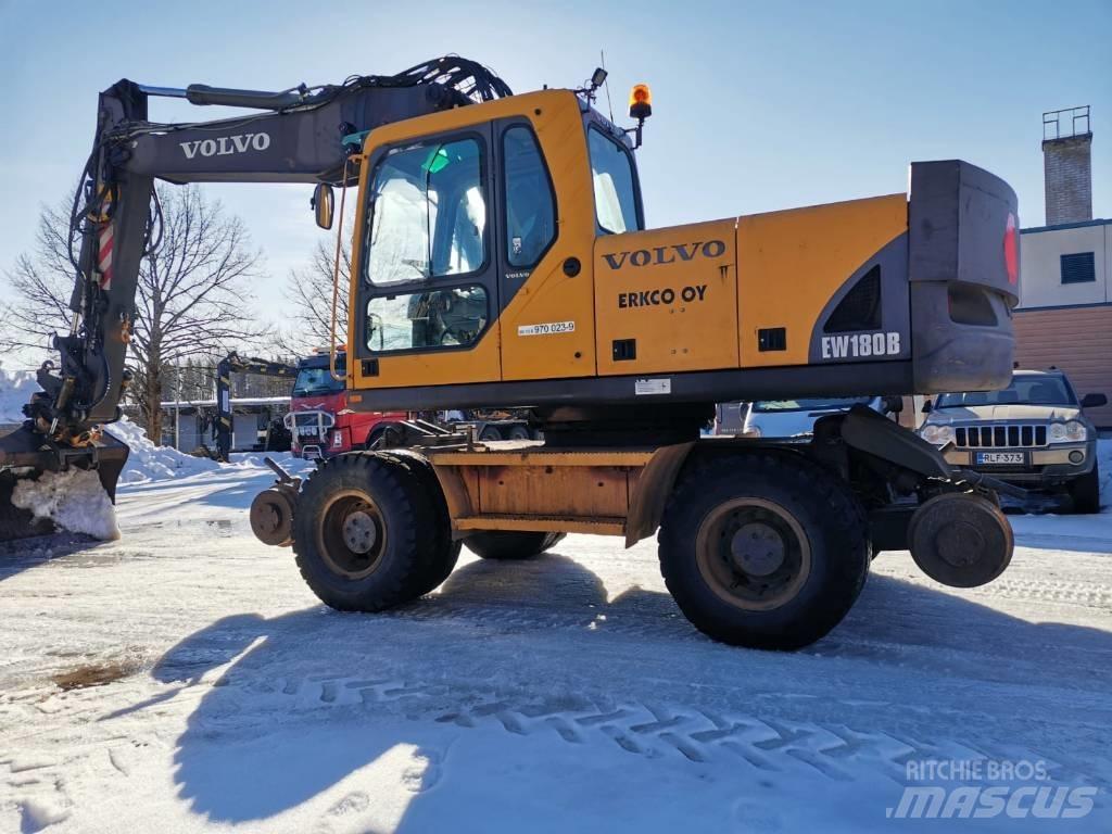 Volvo EW 180 B Kolesové rýpadlá