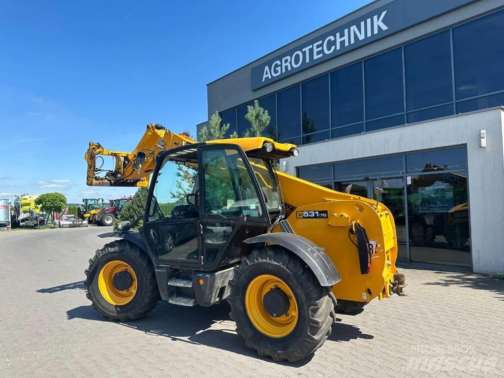 JCB 531-70 Agri Plus Teleskopické nakladače pre poľnohospodárstvo