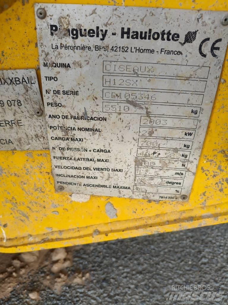 Haulotte H 12 SX Nožnicové zdvíhacie plošiny