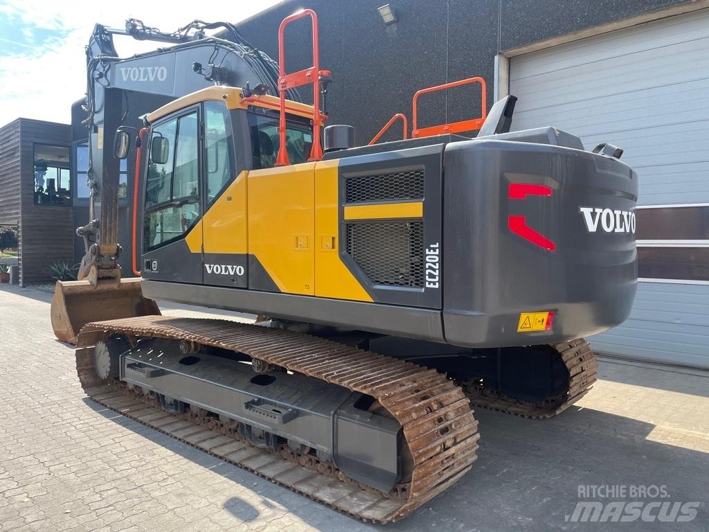 Volvo EC220E Pásové rýpadlá
