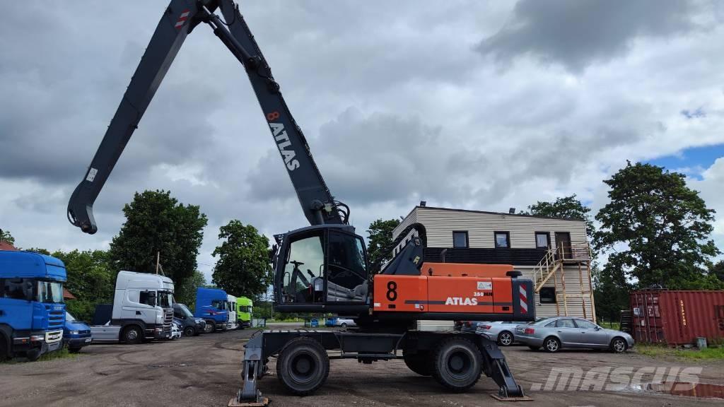 Atlas 350 MH Stroje pre manipuláciu s odpadom