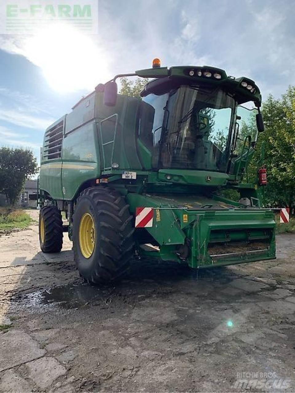 John Deere t660 Kombinované zberacie stroje