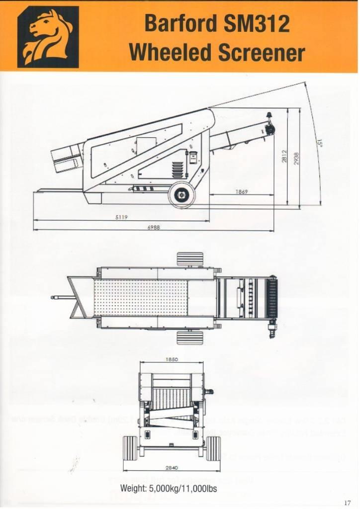 Barford SM312 Triedičky