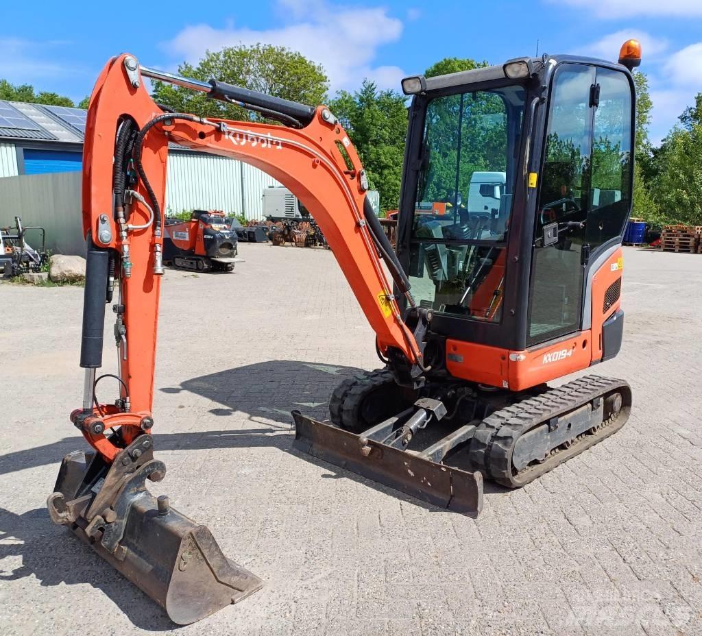 Kubota KX 019-4 Mini rýpadlá < 7t