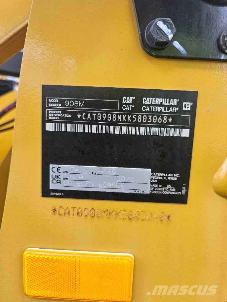 CAT 908 M Kolesové nakladače