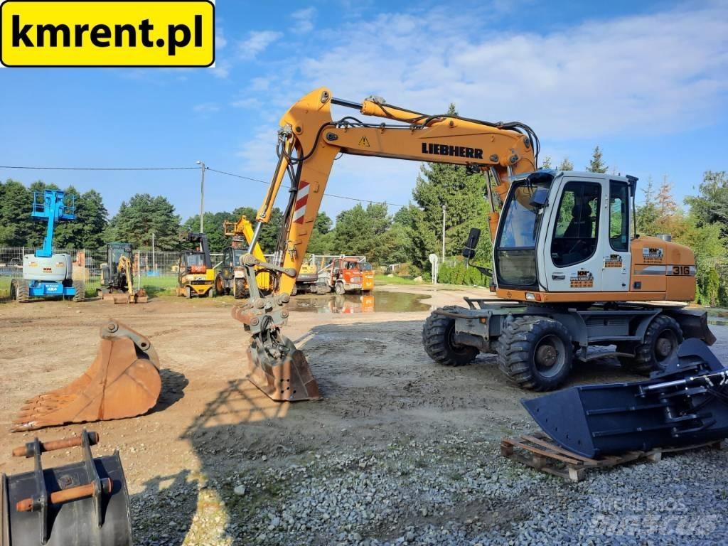 Liebherr A 316 Kolesové rýpadlá