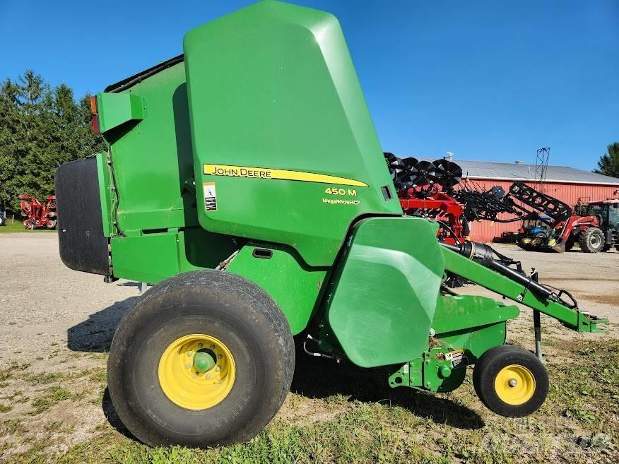 John Deere 450 M Lisy na okrúhle balíky