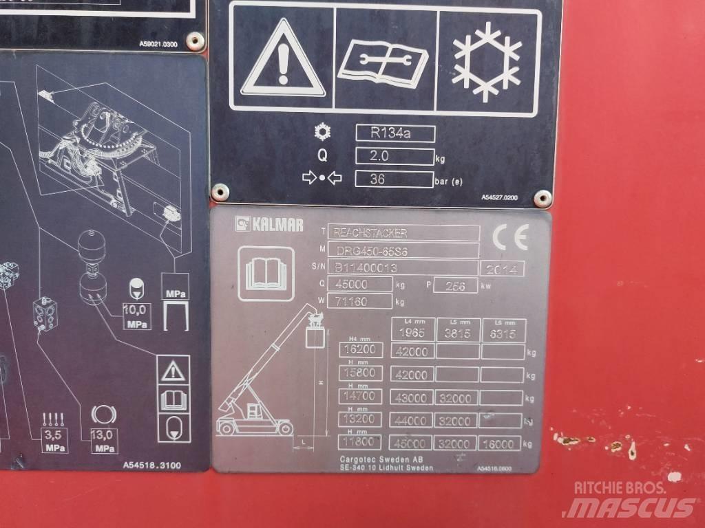 Kalmar DRG450-65S6 Prekladače kontajnerov