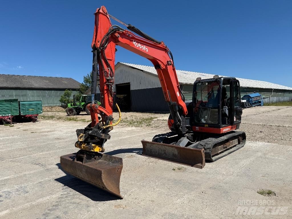 Kubota KX080-4 Midi rýpadlá 7 t - 12 t