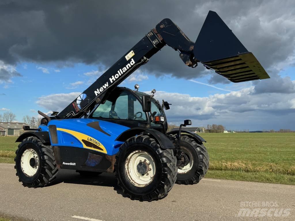 New Holland LM 5060 Teleskopické manipulátory