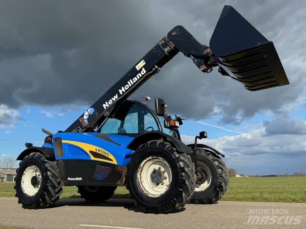 New Holland LM 5060 Teleskopické manipulátory