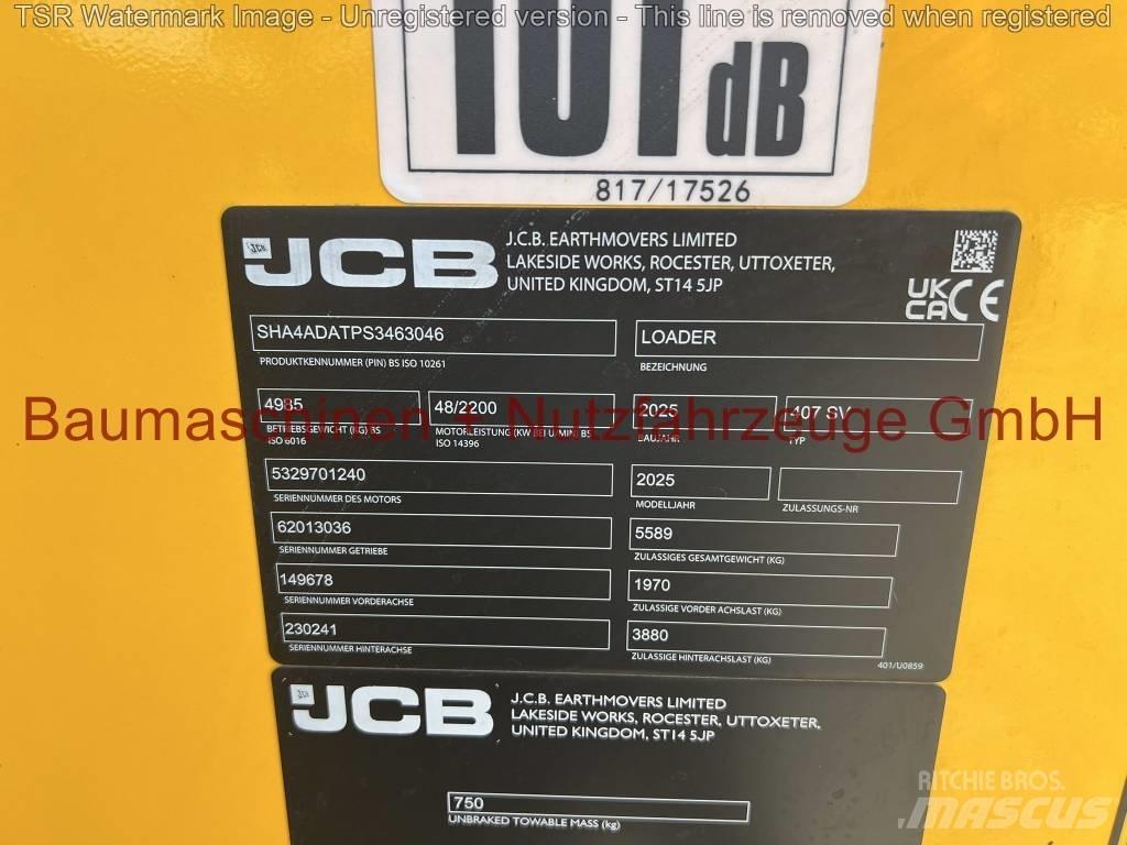 JCB 407 Klima -Demo- Kolesové nakladače