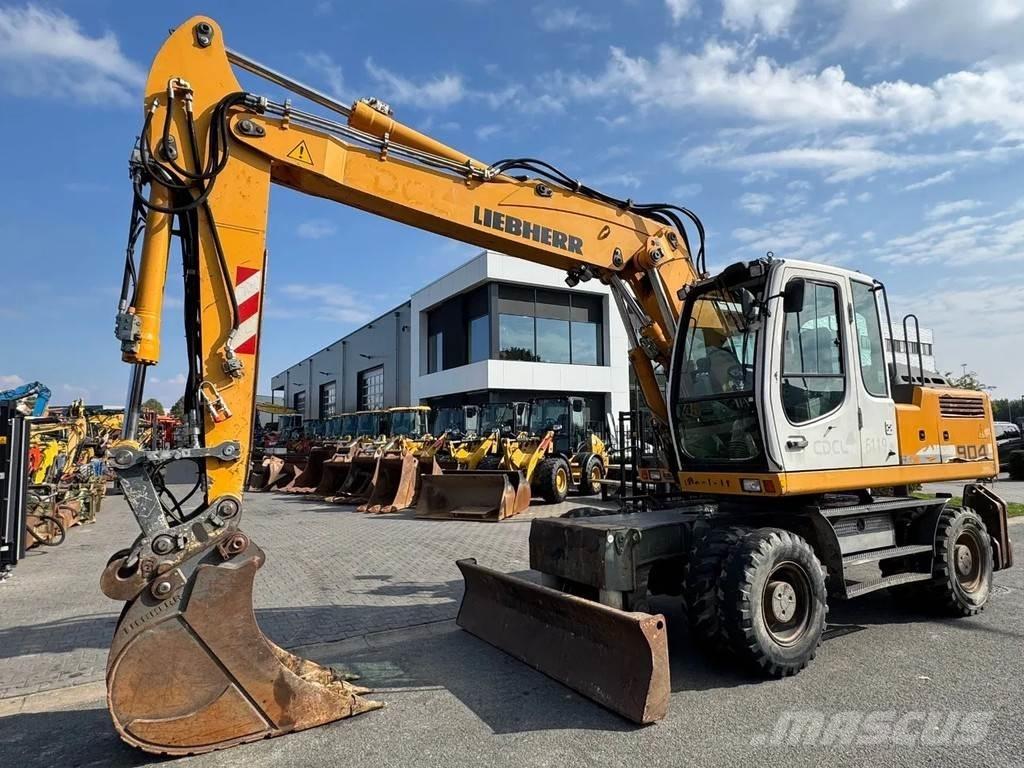 Liebherr A904C Kolesové rýpadlá