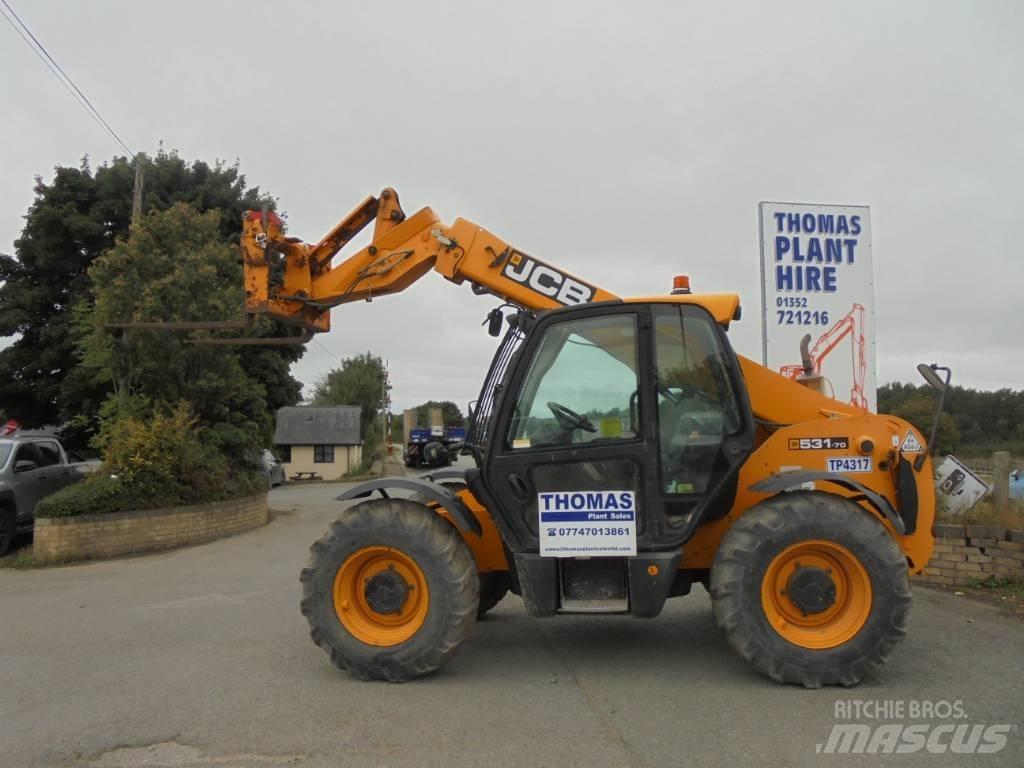 JCB 531-70 Teleskopické manipulátory