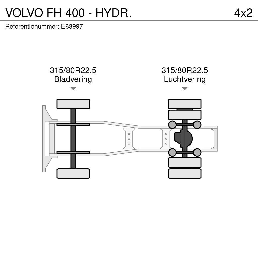 Volvo FH 400 - HYDR. Ťahače
