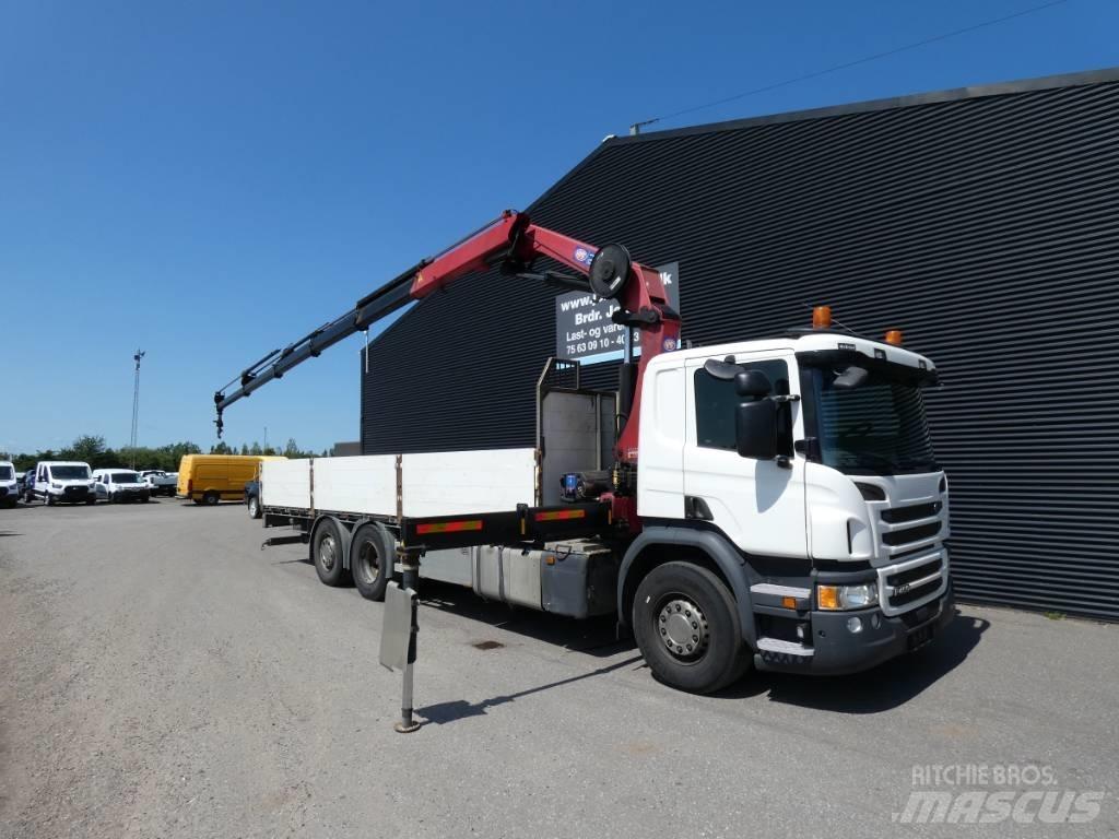 Scania P 450 Autožeriavy, hydraulické ruky