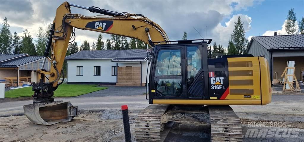 CAT 316FL Pásové rýpadlá