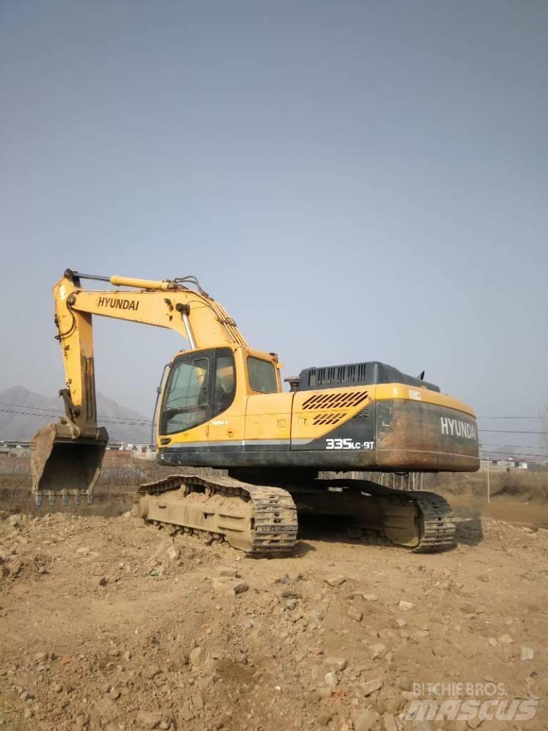 Hyundai 335lc-9s Pásové rýpadlá