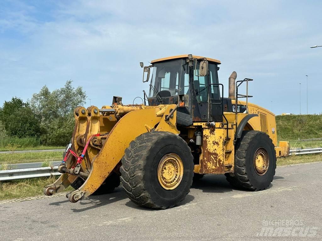 CAT 980H Kolesové nakladače