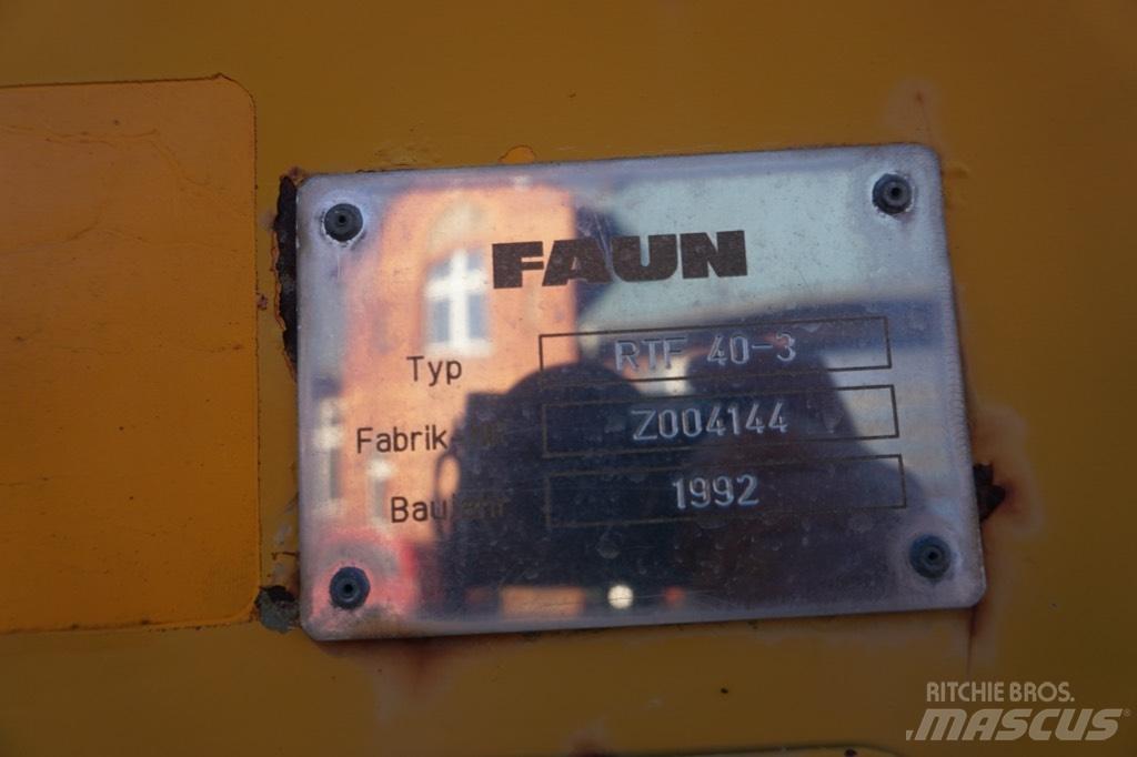 Faun RTF 40-3 Univerzálne terénne žeriavy