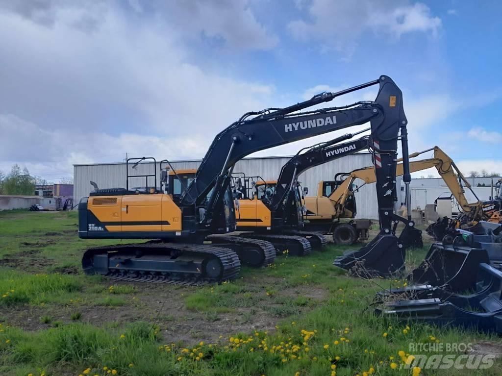 Hyundai HX210AL Pásové rýpadlá