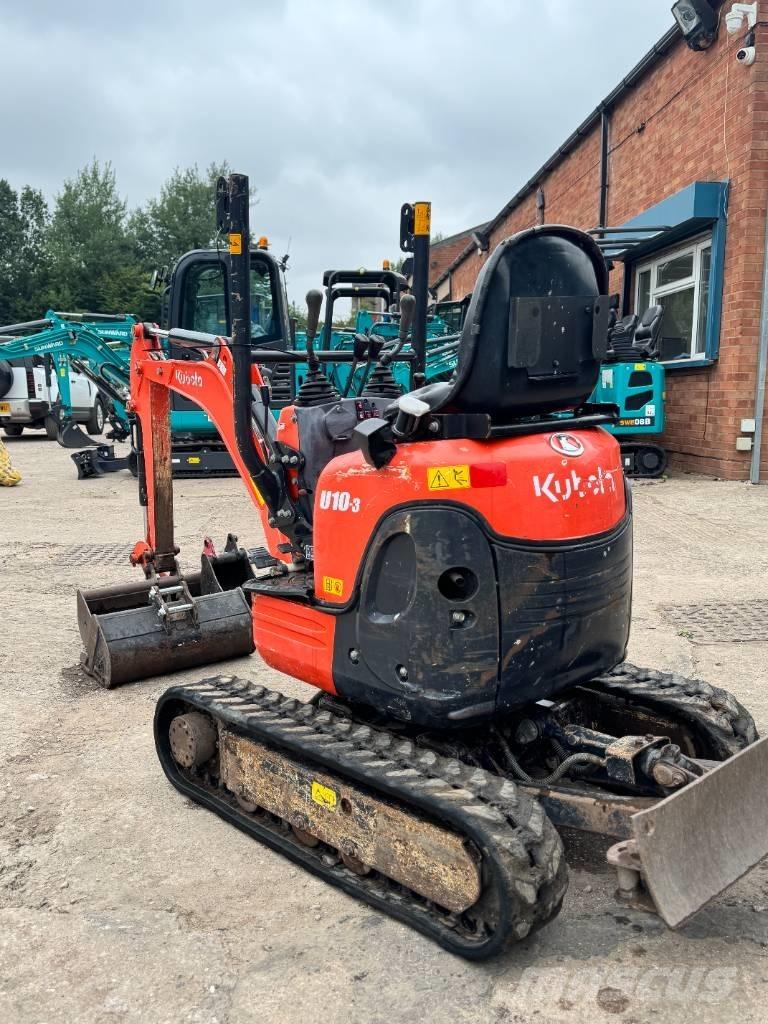 Kubota U 10 Mini rýpadlá < 7t