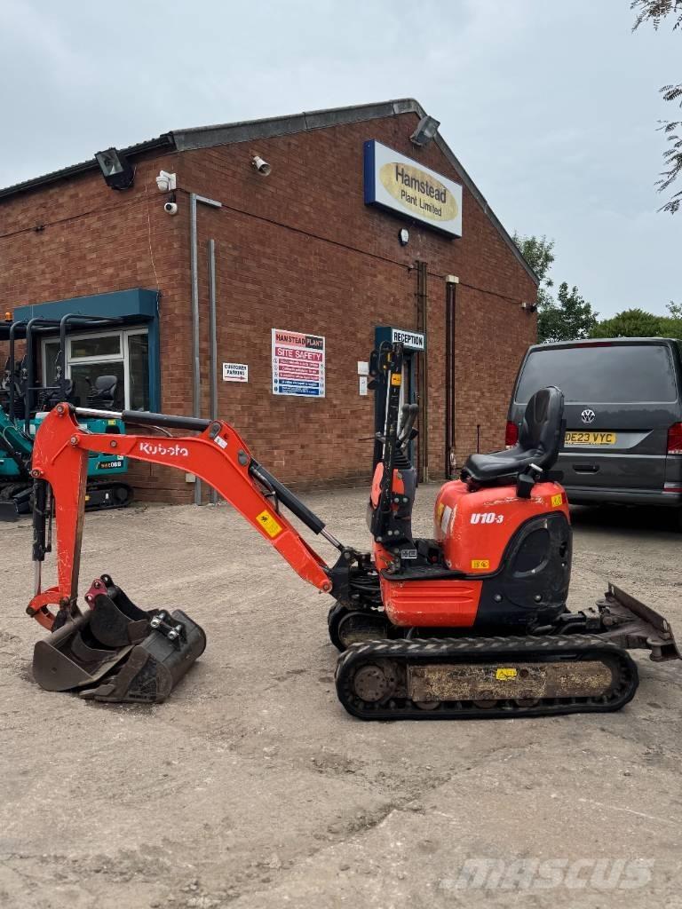 Kubota U 10 Mini rýpadlá < 7t